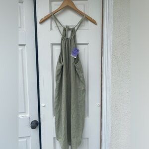 Green dress, size S